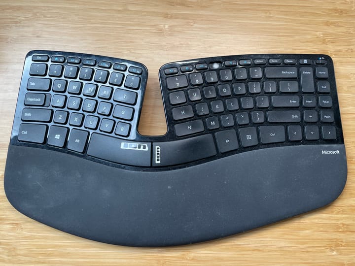 The endless search for a better ergonomic keyboard